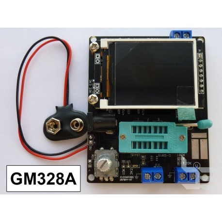 Multifunctional LCD GM328A tester (for transistors, diodes and etc), new