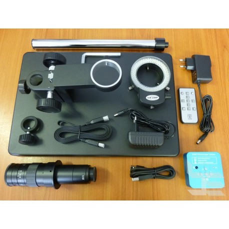 Digital microscope Hayear HY-1139D, 34MP camera, 180x, HDMI, USB