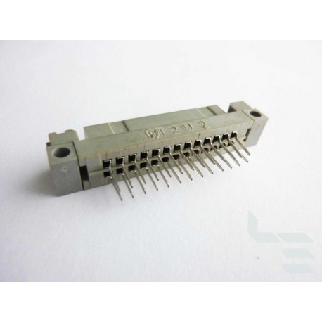 DIN 41612 connector RFT 2x13 (13+13 pins) female, for PCB mounting