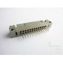 DIN 41612 connector RFT 2x13 (13+13 pins) female, for PCB mounting