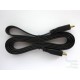 Video cable HDMI 1.4 Type A (M) to Type A (M), 1.4m, flat