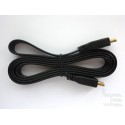 Video cable HDMI 1.4 Type A (M) to Type A (M), 1.4m, flat