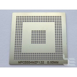 Шаблон chip size MPC5554MZP132 за ребол на BGA чипове