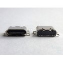 Type-C USB конектор TC-8 0.8мм, женски, 1x16 пина, за монтаж на платка