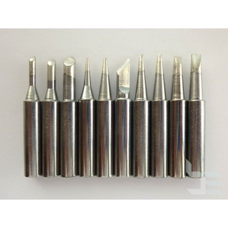 Set of soldering tips 900M series, 10 pieces