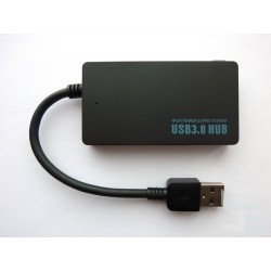 USB хъб 1 порт USB 3.x + 3 порта USB 2.0, 10см кабел Тype-A