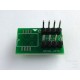 Adapter 6x5mm WSON8/DFN8/MLF8/MLP8 to DIP8 for programmer