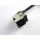 DC power connector with cable for HP Compaq, used