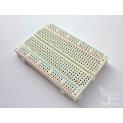 Universal solderless breadboard with 400 tie points