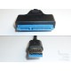 Adapter for 2.5" SATA HDD/SSD to USB 3.0 Type-A, 30cm cable