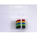 Micro clamps SDK08 for IC chips, colorful, 10 pieces