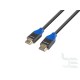 Видео кабел HDMI 2.0 Type A (М) към Type A (М), 4K UHD 60Hz, 3м