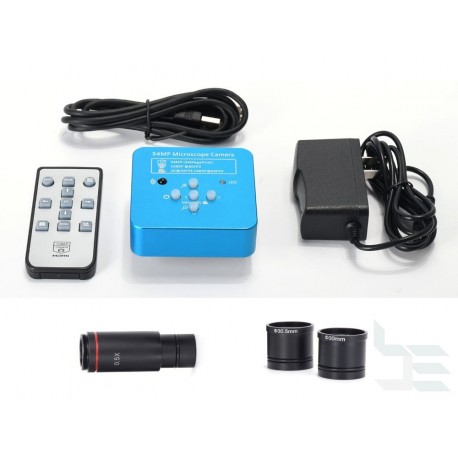 Digital microscope camera Hayear HY-1139, 34MP sensor, 0.5x, HDMI, USB