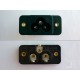 AC power connector C6 (3-pin) for panel mounting