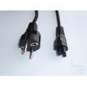 AC power cable SCHUKO to C5 (3-pin), 1.5m (3x0.75)