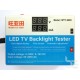 Tester WYT-900C for LED backlight of LCD panels (displays, TVs)