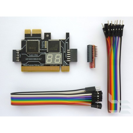 Universal tester TL631 PRO for diagnostics of motherboards with UEFI and BIOS