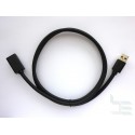 USB extension cable Type-A (M) to Type-A (F), USB 3.x, 1m