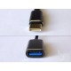 OTG USB cable Type-C (M) to Type-A (F), USB 2.0, 15cm