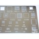 Stencils 39 in 1 Kaisi A482 for reballing BGA IC chips