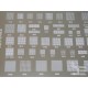 Stencils universal 56 in 1 Kaisi 55 for reballing BGA IC chips