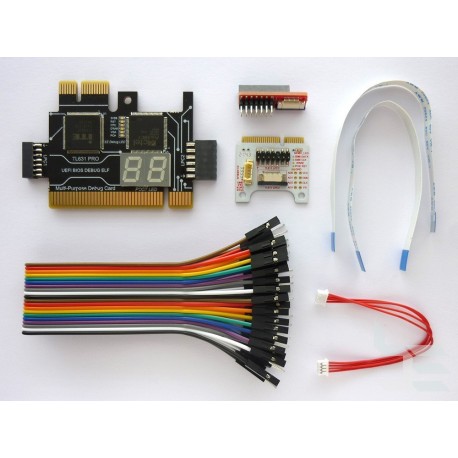 Universal tester TL631 PRO with mPCIe adapter for diagnostics of motherboards with UEFI and BIOS