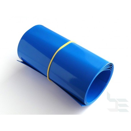 110mm PVC heat shrink film (tube) for battery packs, 1m