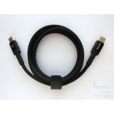 USB cable Type-C (M) to Type-C (M), USB 2.0, 60W, 1m