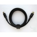 USB кабел Type-C (М) към Type-C (М), USB 2.0, 60W, 1м