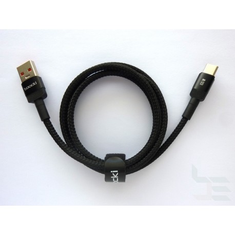 USB кабел Type-C (М) към Type-A (М), USB 2.0, 100W, 1м