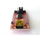 Communication module USB to TTL UART (RS232, serial port) with Mini USB connector