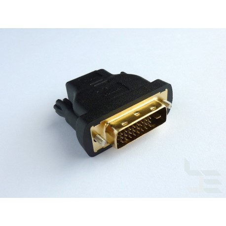 Bi-directional video adapter DVI-D (M) to HDMI Type A (F)