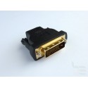 Bi-directional video adapter DVI-D (M) to HDMI Type A (F)