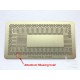 Stencil with flaw chip size V810C390 for reballing Intel BGA IC chips