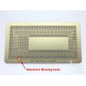 Stencil with flaw chip size V810C390 for reballing Intel BGA IC chips