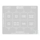 Stencils Amaoe 8 in 1 BGA153 /162 /169 /200 /221 /254 /297 for reballing BGA IC chips