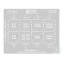 Stencils Amaoe 8 in 1 BGA153 /162 /169 /200 /221 /254 /297 for reballing BGA IC chips