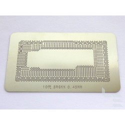 Stencil chip size SRGKK for reballing Intel BGA IC chips