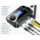 Bluetooth 5.1 audio receiver and transmitter C41 with digital and analog input