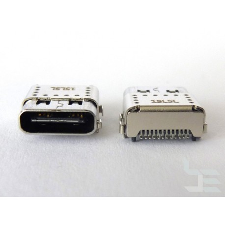 Type-C USB connector 15L5L, female, 6+6+12 pins, for Dell