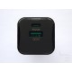 USB power adapter, 25W, QC3.0, PD, 2 ports