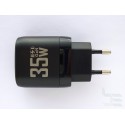 USB захранващ адаптер, 35W, QC3.0, PD, 2 порта, GaN