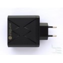 USB power adapter, 65W, QC3.0, PD, 2 ports, GaN