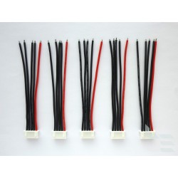 Balance cables 4S with JST-XH female connector, 10cm, 5 pieces