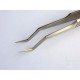 Tweezers Mechanic Aax-17, stainless steel, anti-magnetic, anti-static