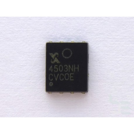 Чип Sinopower SM4503NH (DFN8), 30V/80A N-channel enhancement mode MOSFET, нов