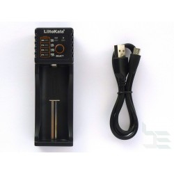 Battery charger LiitoKala Lii-100B for 1pc. cylindrical rechargeable battery