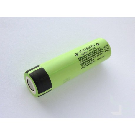 Rechargeable battery Panasonic NCR18650B, 3200mAh 3.6V, 18650, Li-ion